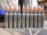 308
WIN.
COLT,
168
GRAIN,
F.M.J. BT,
ZINK
PLATED
20
ROUND
BOXES
CALIBER.308 WINCHESTER (7.62X51 NATO) - 9 of 15