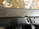 GLOCK
-
27
GEN - 4,
40
S & W
WITH
NIGHT
SIGHTS
TWO MAGAZINES,
PRE
OWNED,
REAL
NICE
GUN - 3 of 15