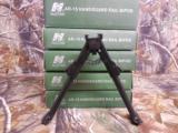 BIPODS
FOR
RIFLES,
AR-15'S
AK-47'S
RUGER 10/22'S,
ALL
GUN WITH
A
LOWER
PICATINNY
RAIL,
NEW
IN
BOX - 1 of 12