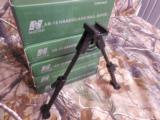 BIPODS
FOR
RIFLES,
AR-15'S
AK-47'S
RUGER 10/22'S,
ALL
GUN WITH
A
LOWER
PICATINNY
RAIL,
NEW
IN
BOX - 5 of 12