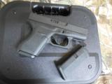GLOCK
G - 42
380
A.C.P.
2 - 6
RD. MAGS,
AS
CLOSE
TO
NEW
AS
YOU
ARE
GOING
TO
GET,
FIRED
ONLY
45
THMES,
HAS CASE
&
ALL
PAPERS - 17 of 25
