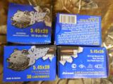 5.45 X 39
FOR
AK-74,
SILVER
BEAR,
60
GRAIN,
F.M.J.
ZINK
PLATED
CASE, 30
ROUND
BOXES - 4 of 17