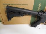MOSSBERG
715-T ,
AR--15
STYLE
22 L.R.
WITH
RED
DT.
SCOPE,
Removeable Muzzle Break.
25
ROUND
MAG,
NEW
IN
BOX
- 4 of 15