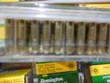 REMINGTON
22 L.R.
AMMO
100
PER
BOX
GOLDEN
BULLET
BRASS
PLATED
1255
F.P.S.
40
GRAIN - 6 of 14