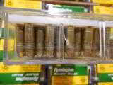REMINGTON
22 L.R.
AMMO
100
PER
BOX
GOLDEN
BULLET
BRASS
PLATED
1255
F.P.S.
40
GRAIN - 7 of 14