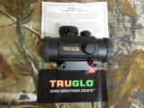 OPTICS
TRUGLO,
30 - MM,
RED
DOT
SERIES,
GREEN
ILLUMINATED,
(
DOT
IS
GREEN )
FACTORY
NEW
IN
BOS. - 1 of 13