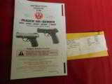 RUGER
SR 45,
45 A.C.P.
TWO - 10
ROUND
MAGS,
COMBAT
Adjustable 3-Dot Sights,
FACTORY
NEW
IN
BOX - 12 of 19
