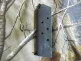 COLT
45
1911
PISTOL
MAGAZINES
7
RPUND,
BLUED,
UNUSED
WITH
SOME
SCRATCHES
FROM
HANDLING - 4 of 12