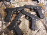 GLOCK
G - 22
PRE-OWNED
{ POLICE TRADE
IN'S }
REAL
NICE
GUNS,
GEN. 3,
NIGHT
SIGHTS,
COMES
WITH
3- 15
ROUND
MAGAZINES,
- 3 of 25