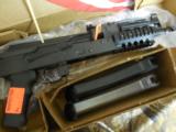 AK- 47
PISTOL,
IO- INTERORDNANCE,
MADE
IN
THE
U.
S.
A.
7.62X39,
TWO
30
ROUND
MAGAZINES,
1 BLACK & 1 CLEAR
MAG.,
FACTORY
NEW
- 3 of 20