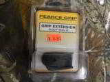 GLOCK
GRIP
EXTENSION
FOR
GLOCK
MODEL
G-43
MADE
BY
PEARCE
GRIP ,
FACTORY
NEW
IN
BOX. - 1 of 10