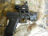 GLOCKG-23,GENERATION3PRE OWNEDNIGHTSIGHTS,2- 13ROUNDMAGS,ALSONEWRED / GREENDOTSCOPE&NEWMOUNT - 1 of 22