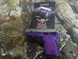 SCCY
INDURSTRIES, CPX-1,
9-MM,
PURPLE,
S / S SLIDE, COMES
WITH TWO
TEN
ROUNDS
MAGAZINES,
FACTORY
NEW
IN
BOX !!!! - 13 of 21