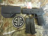 SIGSAUER,FACTORYNEWINBOX,P-3209 - MM,COMPACT,3 - 15ROUNDMAGAZINES,COMBATSIGHTS- 3 of 20