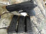 SIGSAUER,FACTORYNEWINBOX,P-3209 - MM,COMPACT,3 - 15ROUNDMAGAZINES,COMBATSIGHTS- 9 of 20