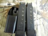 GLOCK
G - 36
45
ACP
COMPACT,
WHITE
OUT LINE
SIGHTS,
2 - 6 + 1
ROUND
MAGAZINES,
FACTORY
NEW
IN
BOX - 13 of 18