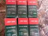 357
SIG
SELLIER & BELLOT
AMMO,
140
GRAIN,
F.M.J.
50
ROUND
BOXES - 3 of 17