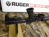 RUGER
AR-556,
AR-15 TYPE
RIFLE,
223 / 5.56
NATO,
30
ROUND
MAGAZINE,
POP - UP
REAR
SIGHT,
SLIDE B STOCK,
FACTORY
NEW
IN
BOX
- 9 of 24
