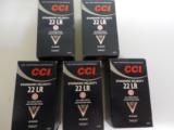 CCI22L.R.STANDARDVELOCITY40 GRAINLEAD1070F.P.S. 500 ROUNDBRICK. - 1 of 7