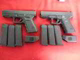 GLOCK
G - 23
PRE OWNED
POLICE TRADE
IN'S,
NIGHT SIGHTS,
3 - 13 + 1
ROUND
MAGAZINES,
GOOD
CONDITION,
- 7 of 22