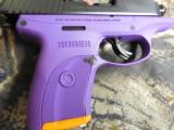 RUGER
LC9s
( TALO )
PURPLE / BLACK,
9 - MM,
3.1"
BARREL,
COMBAT
SIGHTS,
FACTORY
NEW
IN
BOX
- 8 of 19
