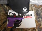 RUGER
LC9s
( TALO )
PURPLE / BLACK,
9 - MM,
3.1"
BARREL,
COMBAT
SIGHTS,
FACTORY
NEW
IN
BOX
- 13 of 19