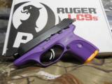 RUGER
LC9s
( TALO )
PURPLE / BLACK,
9 - MM,
3.1"
BARREL,
COMBAT
SIGHTS,
FACTORY
NEW
IN
BOX
- 15 of 19