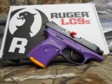 RUGER
LC9s
( TALO )
PURPLE / BLACK,
9 - MM,
3.1"
BARREL,
COMBAT
SIGHTS,
FACTORY
NEW
IN
BOX
- 14 of 19