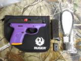 RUGER
LC9s
( TALO )
PURPLE / BLACK,
9 - MM,
3.1"
BARREL,
COMBAT
SIGHTS,
FACTORY
NEW
IN
BOX
- 12 of 19