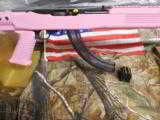 RUGER
10 / 22RTFP,
22
L.R.,
# 11175,
PINK,
TAPCO
EXCLUSIVE,
1 - 10
ROUND
MAG.,
ALL
FACTORY
NEW
IN
BOX
- 15 of 24