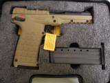 KEL-TECP.M.R. - 30,22MAGNUM,TAN,2 - 30ROUNDMAGAZINES,FIBEROPTICSIGHTS.4.3