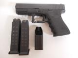 GLOCKG-19GEN.3,9-MM,215 + 1ROUNDMAGAZINES,4.0