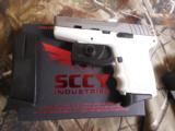 SCCYINDURSTRIES,CPX-2,9-MM,WHITE /S.S.COMPACT,3.1"BARREL,TWO10+1RD.MAGAZINES,FACTORYNEWINBOX - 2 of 24