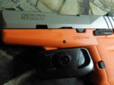 SCCYINDURSTRIES,CPX-2,9-MM,ORANGE/S.S.COMPACT,3.1"BARREL,TWO10+1RD.MAGAZINES,FACTORYNEWINBOX - 3 of 17