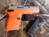 SCCYINDURSTRIES,CPX-2,9-MM,ORANGE/S.S.COMPACT,3.1"BARREL,TWO10+1RD.MAGAZINES,FACTORYNEWINBOX - 2 of 17