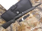 RUGER
10 / 22
TAKE - DOWN
LIGHT,
Semi - Automatic
22
Long
Rifle,
16.1" Barrel, 10+1 Mag.
Synthetic Black Stock, NEW IN BOX - 2 of 23