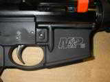 S&W M&P15 SPORT II,
AR-15
SA
223 / 5.56,
16"
BARREL,
30 + 1
MAGAZINE,
6 POSITION
STOCK,
FLASH
SUPPESSER,
FACTORY
NEW
IN
BOX - 7 of 18