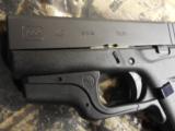 GLOCK
G - 43
9 - MM
WITH
CRIMSON
TACE
LASER,
BLADE - TECH
HOLSTER,
FREE
BATTERIES
FOR
LIFE,
ALL
FACTORY
NEW
IN
BOX - 5 of 25