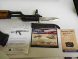 AK - 47, WASR - 10, CENTURY, AK- 47 RIFLE, 7.62X39 CAL. 2-30 ROUND MAGS, WOOD STOCK, FACTORY NEW IN BOX
- 6 of 23