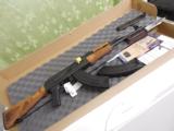 AK - 47, WASR - 10, CENTURY, AK- 47 RIFLE, 7.62X39 CAL. 2-30 ROUND MAGS, WOOD STOCK, FACTORY NEW IN BOX
- 2 of 23
