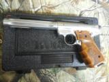RUGER
MARK
III
HUNTER, WITH
TARGET GRIPS
#10160,
6.8"
BARREL,
S / S,
2 - 10
ROUND
MAGAZINES,
FIBER
OPTIC
SIGHT, FACTORY NEW IN BO - 20 of 26