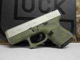 GLOCK
Gen 4 - G-26
USA
(Davidson Special Edition) Cerakote
Forest
Green
9 - MM,
3 -
MAGS,
3.42"
BARREL,
FACTORY
NEW
IN
BOX - 12 of 25
