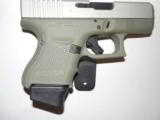 GLOCK
Gen 4 - G-26
USA
(Davidson Special Edition) Cerakote
Forest
Green
9 - MM,
3 -
MAGS,
3.42"
BARREL,
FACTORY
NEW
IN
BOX - 16 of 25