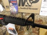 S&W M&P15
SPORT II
AR-15,
5.56 NATO,
16"
BARREL,
30 + 1
MAGAZINE,
6 POSITION
STOCK,
FLASH
SUPPESSER,
FACTORY
NEW
IN - 7 of 25
