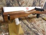 RUGER
10 / 22
M1 - CARBINE,
15
ROUND
MAG,
HARD
WOOD
STOCK,
ADJUSTABLE
SIGHTS,
SCOPE
BASE
ADAPTER
INCLUDED,
FACTORY
NEW
IN
BOX
- 4 of 25