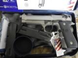 BERETTA
92FS
9 - M M
INOX,
S / S,
DECOCK / SAFETY,
3 - 15+1
ROUND
MAGAZINES,
RED
DOT
COMBAT
SIGHTS,
FACTORY
NEW
IN
BOX - 2 of 20