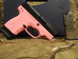 Beretta
Nano
PINK / BLACK,
DAO
9-MM,
3.07" BARREL,
6 + 1
& 8+1,
Pink Poly Frame / Grip
Blk,
REAL
NICE
NEW
IN
BOX
COMPACT
FIREA - 9 of 25