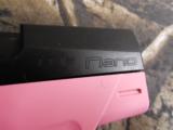 Beretta
Nano
PINK / BLACK,
DAO
9-MM,
3.07" BARREL,
6 + 1
& 8+1,
Pink Poly Frame / Grip
Blk,
REAL
NICE
NEW
IN
BOX
COMPACT
FIREA - 15 of 25