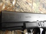 GLOCKG - 23PRE OWNEDPOLICE TRADEINS,WHITEOUTLINESIGHTS,3 - 13 + 1ROUNDMAGAZINES,EXCELLENTCONDITION,- 5 of 21