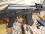 AK - 47,
INTER-ORDNANCE,
7.62 X 39,
TACTICAL
RIFLE,
BAYONET
LUG,
ADJUSTABLE
SIGHTS, COMES
WTIH
TWO 30 RD., MAGAZINES FACTORY, NEW
IN
BOX
- 5 of 26